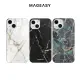 【MAGEASY】iPhone 14 Plus 6.7吋 MARBLE 大理石紋防摔手機殼(無磁圈款)