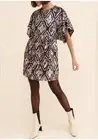 By Anthropologie Amalia Sequined Tunic Dress Size Small NWT