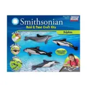 Smithsonian Mold And Craft Kit - 4 Dolphins New Sealed