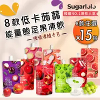 在飛比找PChome24h購物優惠-【韓國原裝Sugarlolo】低卡蒟蒻能量飽足果凍飲隨手包x