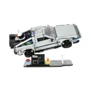 UNIQUEDISPLAY Display Stand For LEGO Back to the Future Time Machine 10300