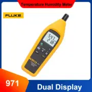 Fluke 971 Temperature Humidity Meter Measures Dew Point and Wet Bulb Temperature
