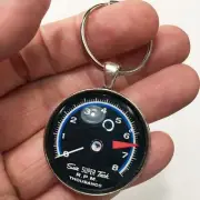 Vintage Sun Super Tach RPM Tachometer Keychain Reproduction Hot Rod Racing