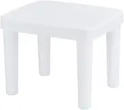 Step Stools for Boys and Girls White Non Low Stool Sturdy Design for Home