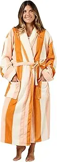 [Linen House] Palazzo Plush Robe, Pumpkin, X-Large