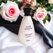 RARE VTG Pure Poison Dior Perfumed Body Moisturizer 3.4 fl.oz/100ml - 100% Full