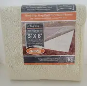 NEW~GRIP-IT ~RUG STOP~ Non-Slip Pad 5' x 8' Rug Pad for Hard Floors