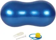 Peanut Type Yoga Balance Ball - Fitness Ball with Pump for Beginners