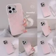 Pink Firework Shockproof Cover For iPhone 16 15 14 13 12 11 Pro Max Plus Case