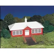 Bachmann 45133 HO-Scale Plasticville School House Snap Kit