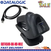 Datalogic Gryphon GBT4500-BK-HD-WLC Wireless 1D/2D USB Barcode Scanner W/ Cradle
