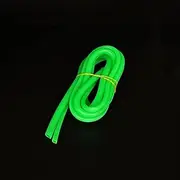 2PCS RC Boat Flexible Silicone Water Cooled Tube Water Cooling Pipe Tube for RC Boat Ship DIY Model Toy Water Cooling Parts (Green)