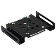 Orico Aluminium 5.25in to 3.5in/2.5in Hard Drive Caddy Black