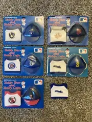 Vintage Applause MLB Teddy Tees and Cap w/ Original Packaging Tigers Twins A’s