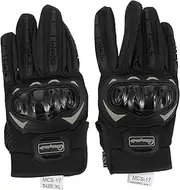 [LIFKOME] Gloves Men's Fingerless Motorcycle Gloves for Biking Winter Warm Riding Mitts Touch Screen