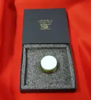 TAOM GOLD "SOFT" SNOOKER POOL CHALK, LIGHT GREEN, MADE IN FINLAND IN TAOM BOX