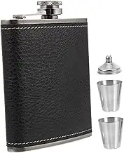 OFFSCH Hip Flask Set Flask for Liquor Insulated Flask Men Flask Portable Flask Funnel