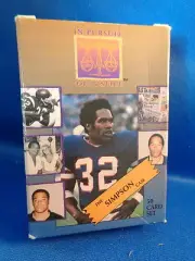 O. J. SIMPSON CASE CARDS - 1994 INTERLINK NEWS FACTORY SET (50) CARDS