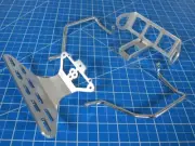 Tamiya 1/10 Blackfoot Monster Beetle Aluminum Front & Rear Bumper + Side Rail