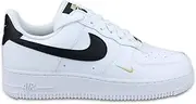 [Nike] Womens WMNS Air Force 1 Low Essential CZ0270 102 White/Black/Gold - Size 8.5W