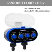 Ball Valve Electronic Automatic Watering Two Outlet Four Dials Water Timer Garde