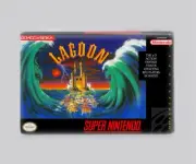 LAGOON / SNES - 2"x3" FRIDGE MAGNET (retro super nintendo
