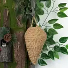 Crochet Wasp Nest Decoy Fake Hornet Nest Wasp Deterrent Decoy for Outdoor Garden