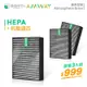 【抗敏三入組】綠綠好日 HEPA濾芯 適用 Amway 安麗 車用空氣清淨機