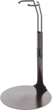 Kaiser Doll Stand 20SMB - Black Stand for 7" to 8" Small-Waisted Doll