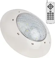 Underwater LED Light, RGB Multi Color Changing with 12 Modes Remote Control, IP68 for Pool, Aquarium, Pond Lighting (12W)