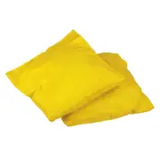 2pcs Cornhole Bean Bags Canvas Sandbag Outdoor Party Hand Tossing Game, Yellow