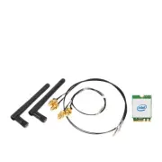 Shuttle WLN-M1 Intel WLAN-ax/Bluetooth Combo Kit M.2 card cables antennas