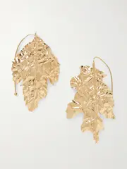 [Jil Sander] Jil Sander - Gold-tone Earrings - One size One size Gold