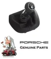 GENUINE PORSCHE Boxster 05-08 5 Speed Gear Shift Knob &Boot 98742407500FOT