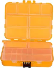 Abaodam Multi-Functional Waterproof Fishing Tackle Box Fishhook Storage Portable Lure Organizer for Outdoor Activities