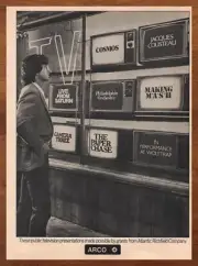 1981 ARCO Vintage Print Ad/Poster Public Television TV Mash Jacques Cousteau Art