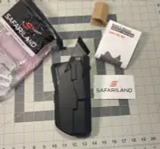Safariland 7390 ALS Lev-1 RH Duty Holster, GLOCK 17 22 (ALL GENS) w/ TLR-7 LIGHT