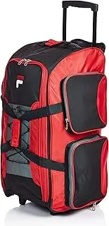 [Fila] 26" Lightweight Rolling Duffel Bag