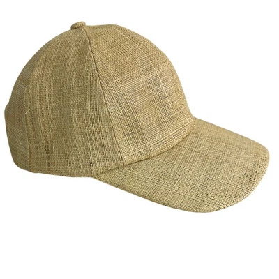 Cov-ver Unisex Premium HandMade Raffia Baseball Cap Hat Adjustable Urban Outback