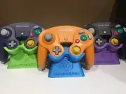 Nintendo GameCube Controller Stand with Engraved Logo Tons of Colors