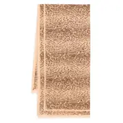 [Zimmermann] Zimmermann Leopard-print Cotton Pareo ONE SIZE BROWN