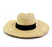 Brixton Joanna Womens Size XS 6 3/4 54cm Honey Straw Rancher Hat
