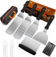 Blackstone Griddle Accessories Kit 9Pcs Grilling Set for Camp Chef Flat Top Tool