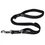 Rogz Control Shock Absorbing Bungee Dog Lead Black XL