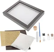 MOBUTOFU Baby Handprint Footprint Frame Keepsake Memory Kit Newborn Photo Decor Easy Handprint Footprint Kit Baby Memory Frame