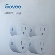 Govee Smart Plug, WiFi Works with Alexa & Google Assistant H5083 4 Pack New