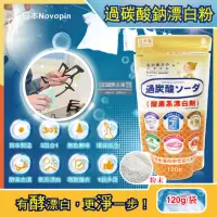 在飛比找momo購物網優惠-【日本Novopin】3效合1溫和去漬除臭酵素氧系漂白劑過碳