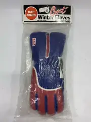 Vintage Hap Jones Winter Gloves Sz Medium Leather Thermolite 90’s Deadstock NEW