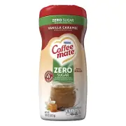 Coffee Mate Vanilla Caramel Zero Sugar Powder Tub 289g