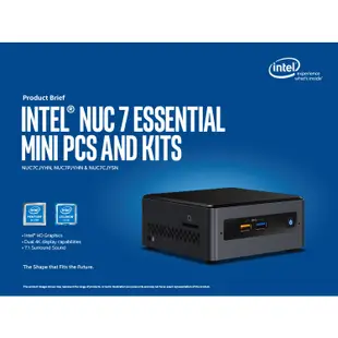 Intel 無線迷你電腦 NUC J4005/WiFi+藍芽/W10P/3年保 選配【現貨】iStyle